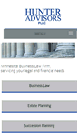 Mobile Screenshot of hunteradvisorspllc.com